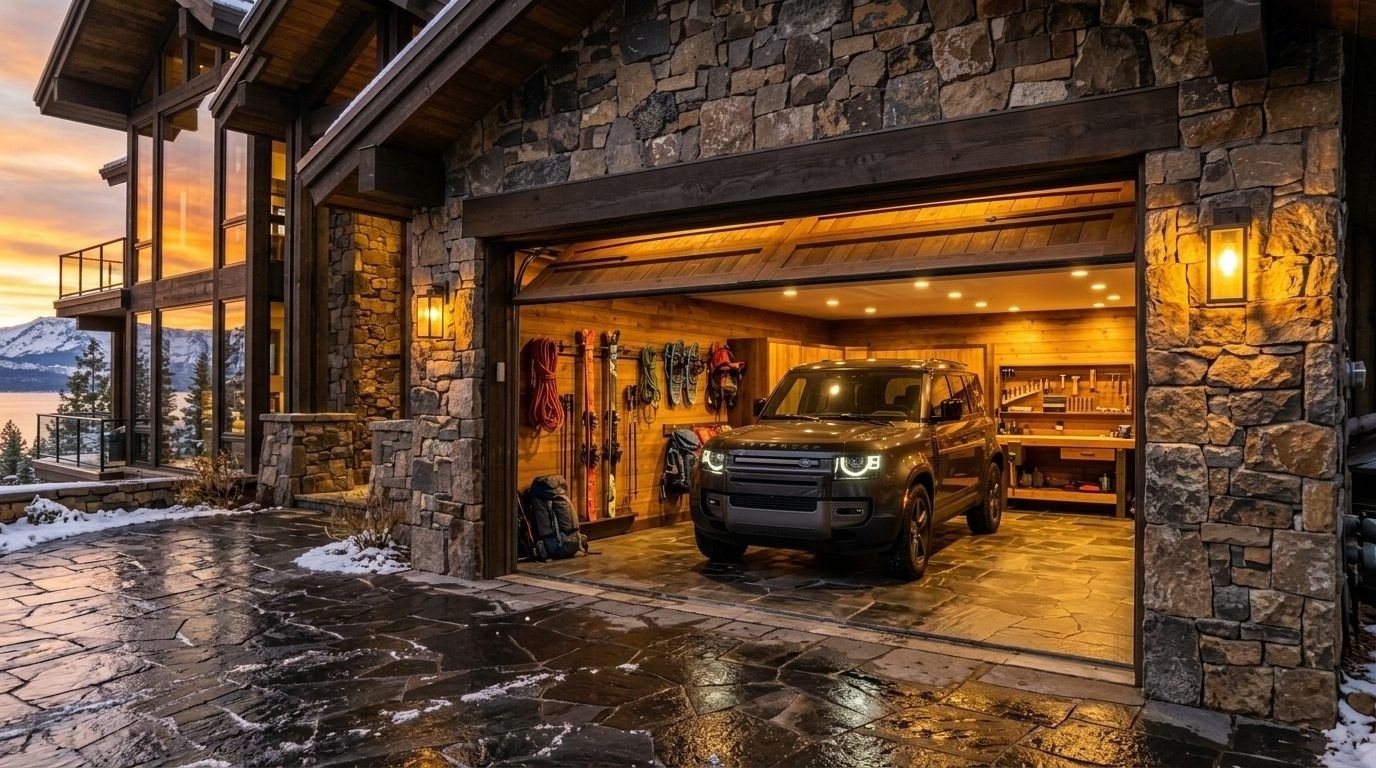 Megan Garage Door Repair Overhead Garage Door Gliding Open in Lockeford, CA
